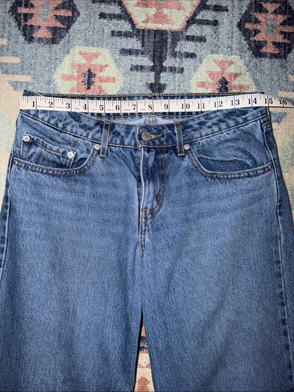 Levi’s Low Loose Jeans 27x32 - Picture 7 of 10